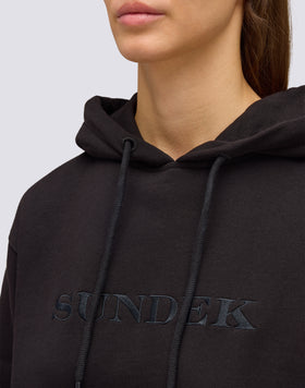 WOMEN'S HOODIE WITH SUNDEK WRITING