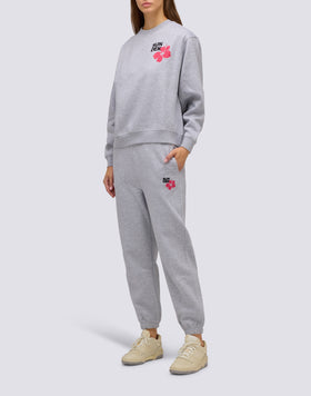 WOMEN'S FLEECE TRACKSUIT TROUSERS