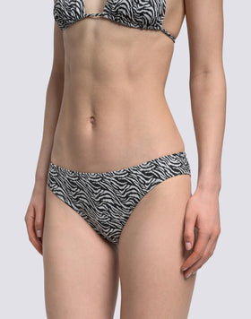 VEGA - ZEBRA-PRINT BIKINI BOTTOMS