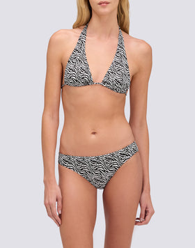 VEGA - ZEBRA-PRINT BIKINI BOTTOMS