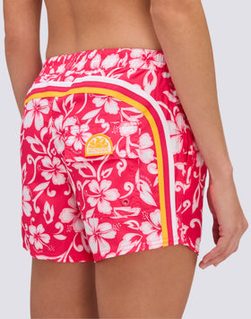 COAST - SHORT DE BAIN REPREVE® AVEC IMPRIMÉ HIBISCUS SK23