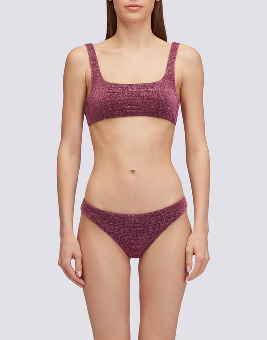 MARLENE BIKINI TOP IN LUREX