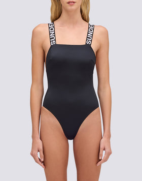 MARYLIN LOGO TRAJE DE BAÑO ELÁSTICO DE UNA PIEZA