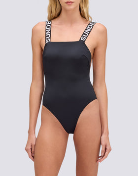 MARYLIN LOGO TRAJE DE BAÑO ELÁSTICO DE UNA PIEZA