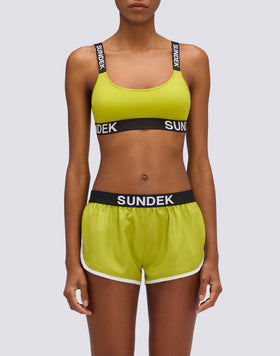 LULIN - WOMEN'S SHORT SWIMSUIT WITH ELASTIC WAIST