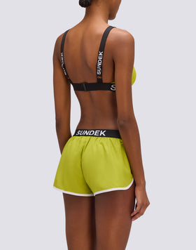 LULIN - WOMEN'S SHORT SWIMSUIT WITH ELASTIC WAIST