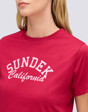 T-SHIRT DONNA CROPPED VINTAGE WASH