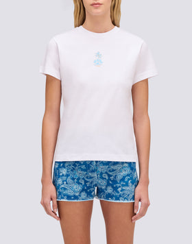 T-SHIRT FEMME IMPRIMÉ GOOD VIBES ONLY