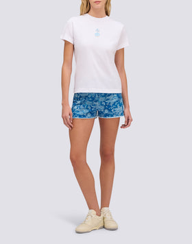 T-SHIRT FEMME IMPRIMÉ GOOD VIBES ONLY