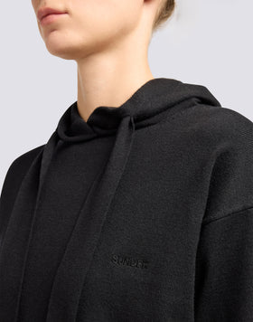 SWEAT-SHIRT EN MAILLE POUR FEMME AVEC LOGO BRODÉ