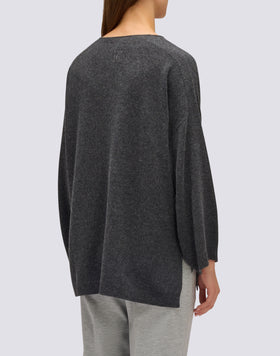 PULL EN LAINE COL V FEMME