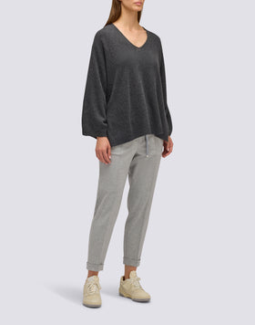 PULL EN LAINE COL V FEMME