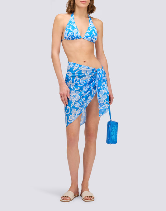 PARÉO EN VOILE DE COTON AVEC IMPRIMÉ SK23