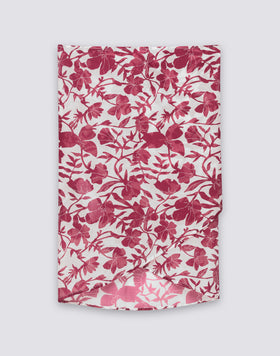 PAREO CON STAMPA PATCHY FLOWERS