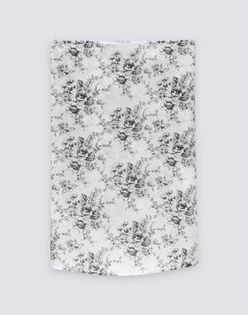 ROSE DE JOIE PRINT COTTON VOILE SARONG