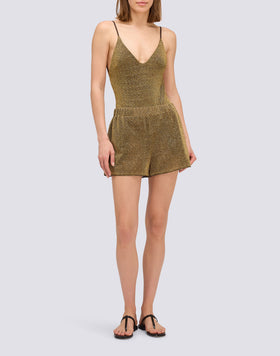 PANTALONES CORTOS DE LÚREX