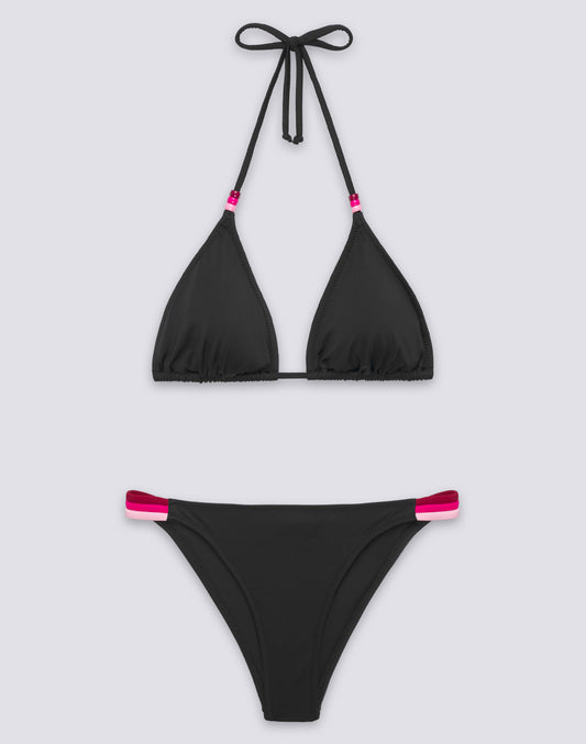 HAUT TRIANGLE JENNIFER ET BAS ARC-EN-CIEL FIXE