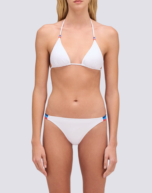 JENNIFER TRIANGLE TOP AND FIXED RAINBOW BOTTOM