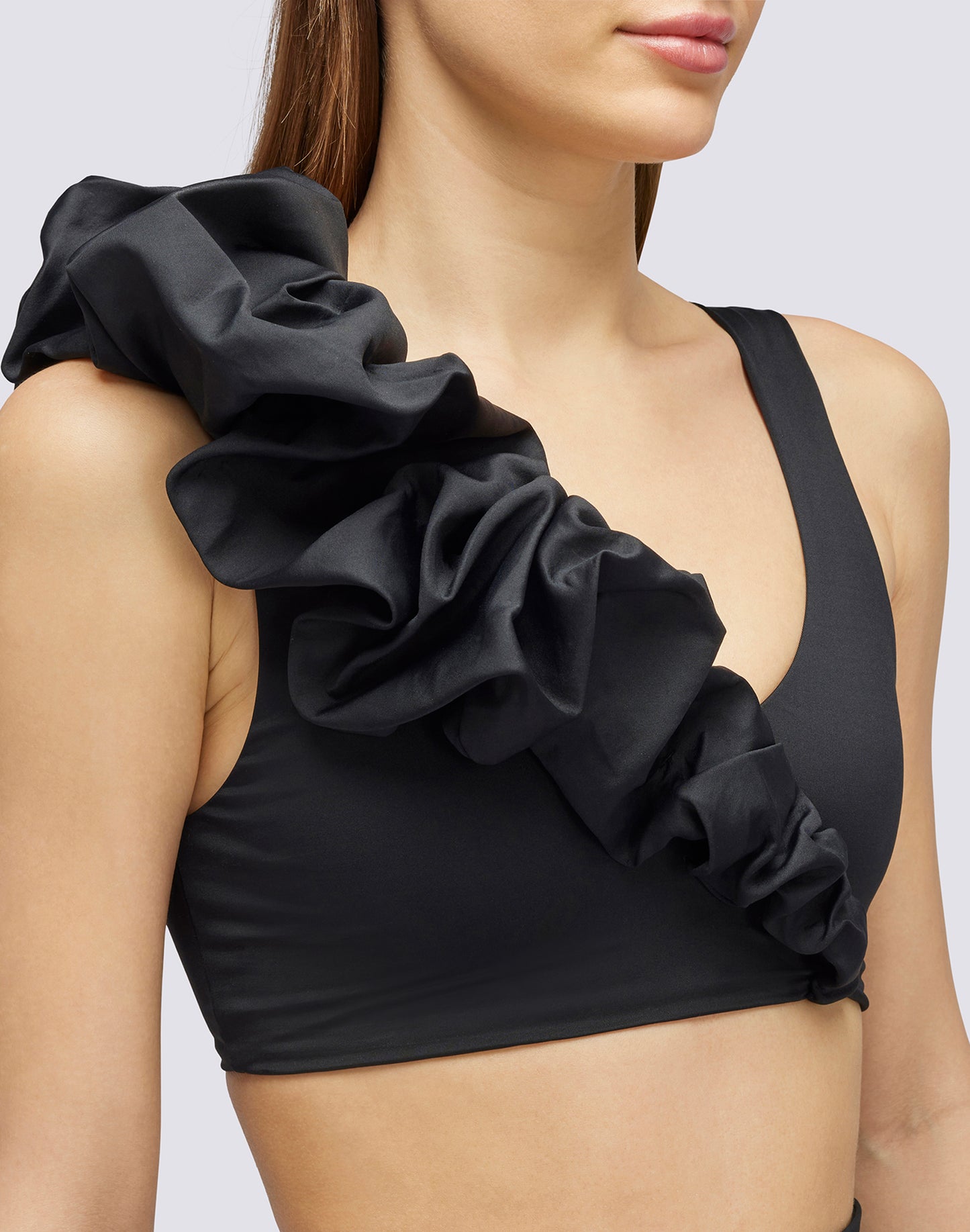 BRALETTE TOP WITH RUFFLES