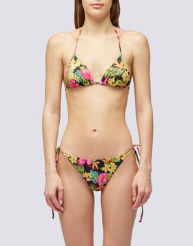 JENNIFER - HAUT TRIANGLE IMPRIMÉ TROPICANA