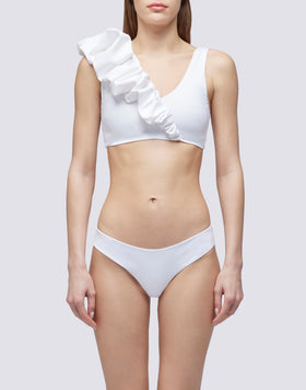 TOP BRALETTE À VOLANTS