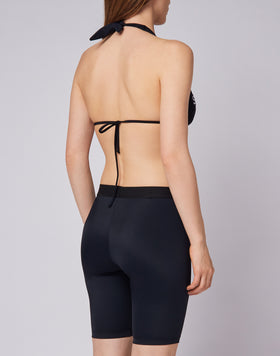 LEGGING JACQUARD AVEC LOGO ÉLASTIQUE