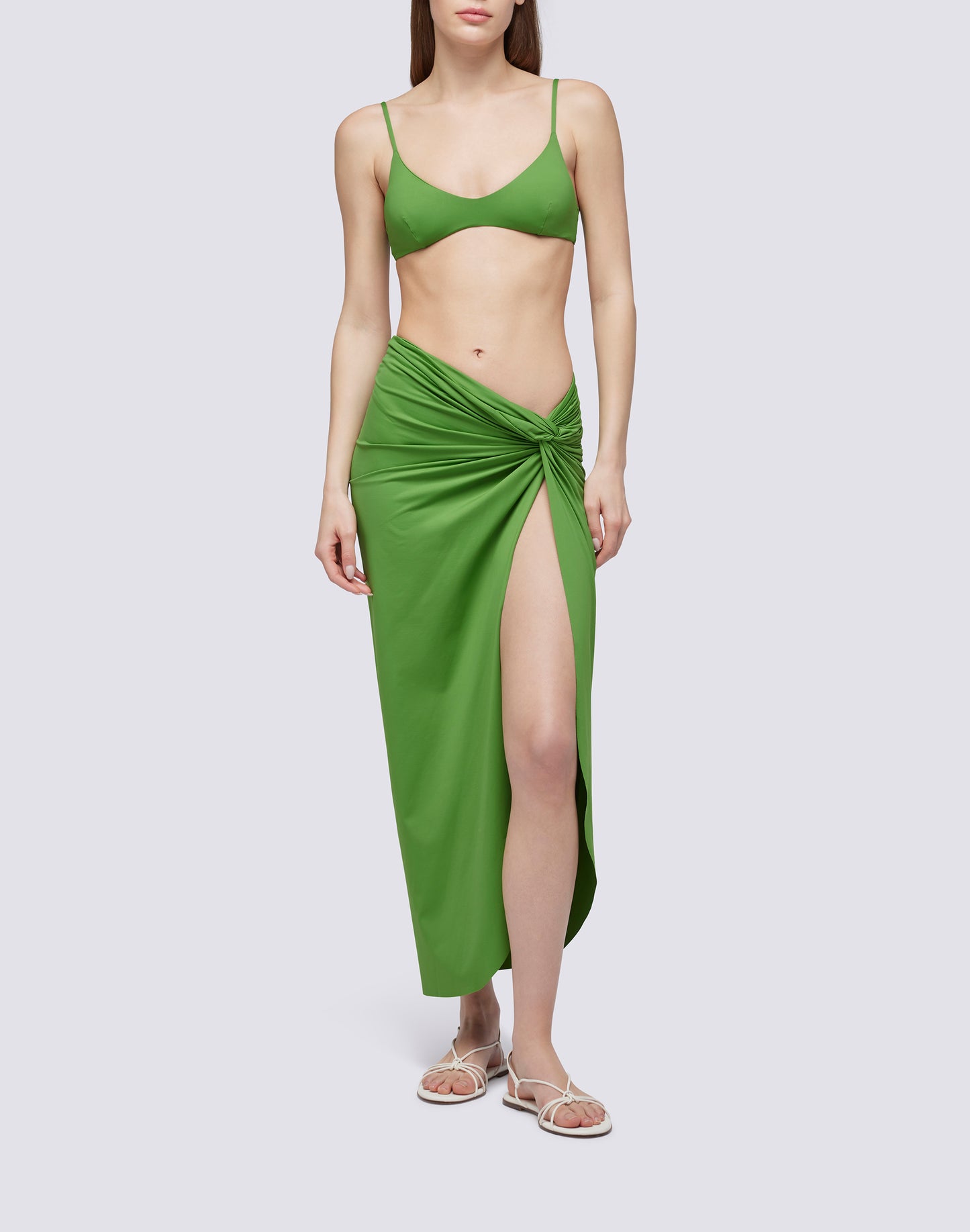 PAREO SKIRT IN WRINKLED EFFECT SARONG