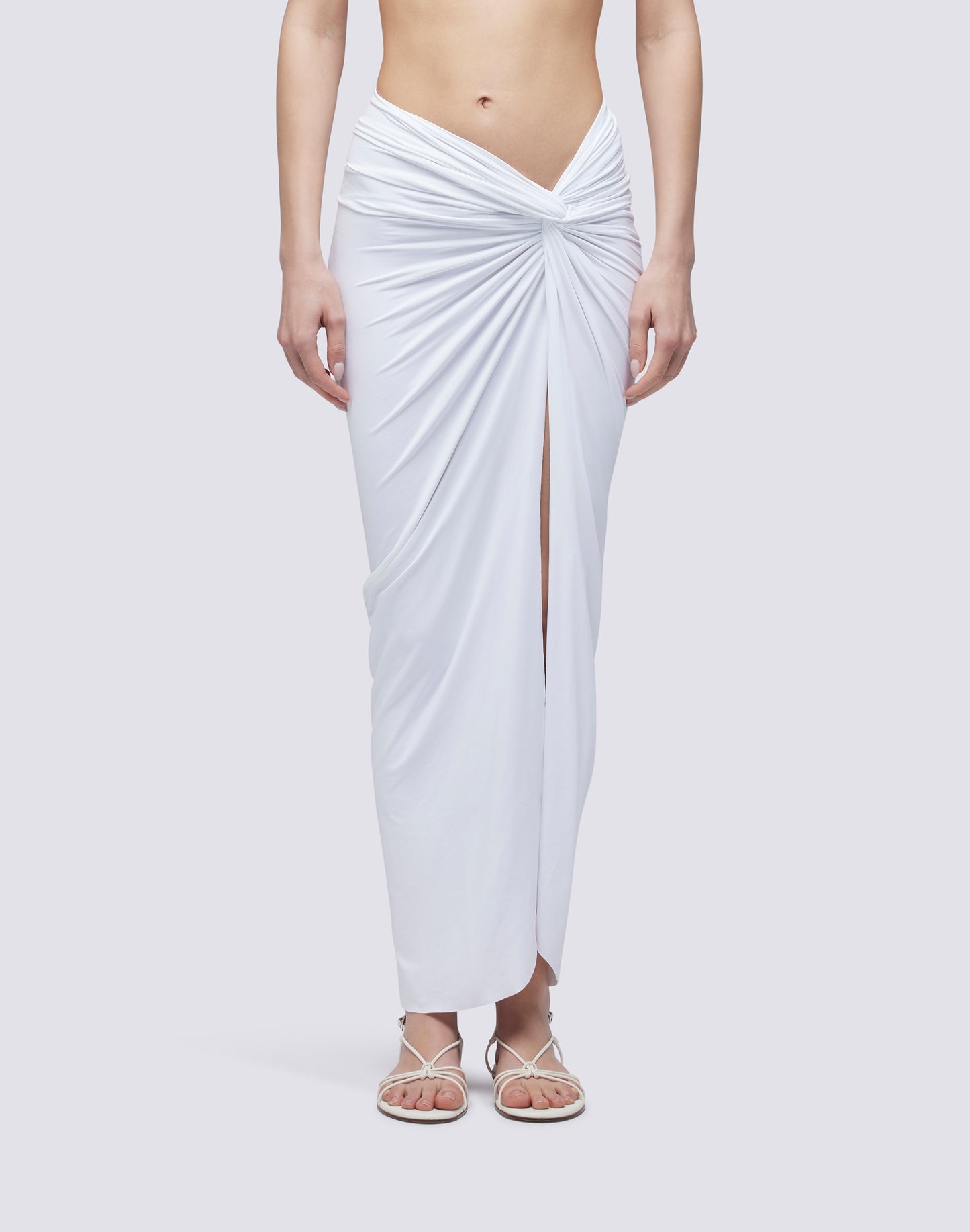PAREO SKIRT IN WRINKLED EFFECT SARONG