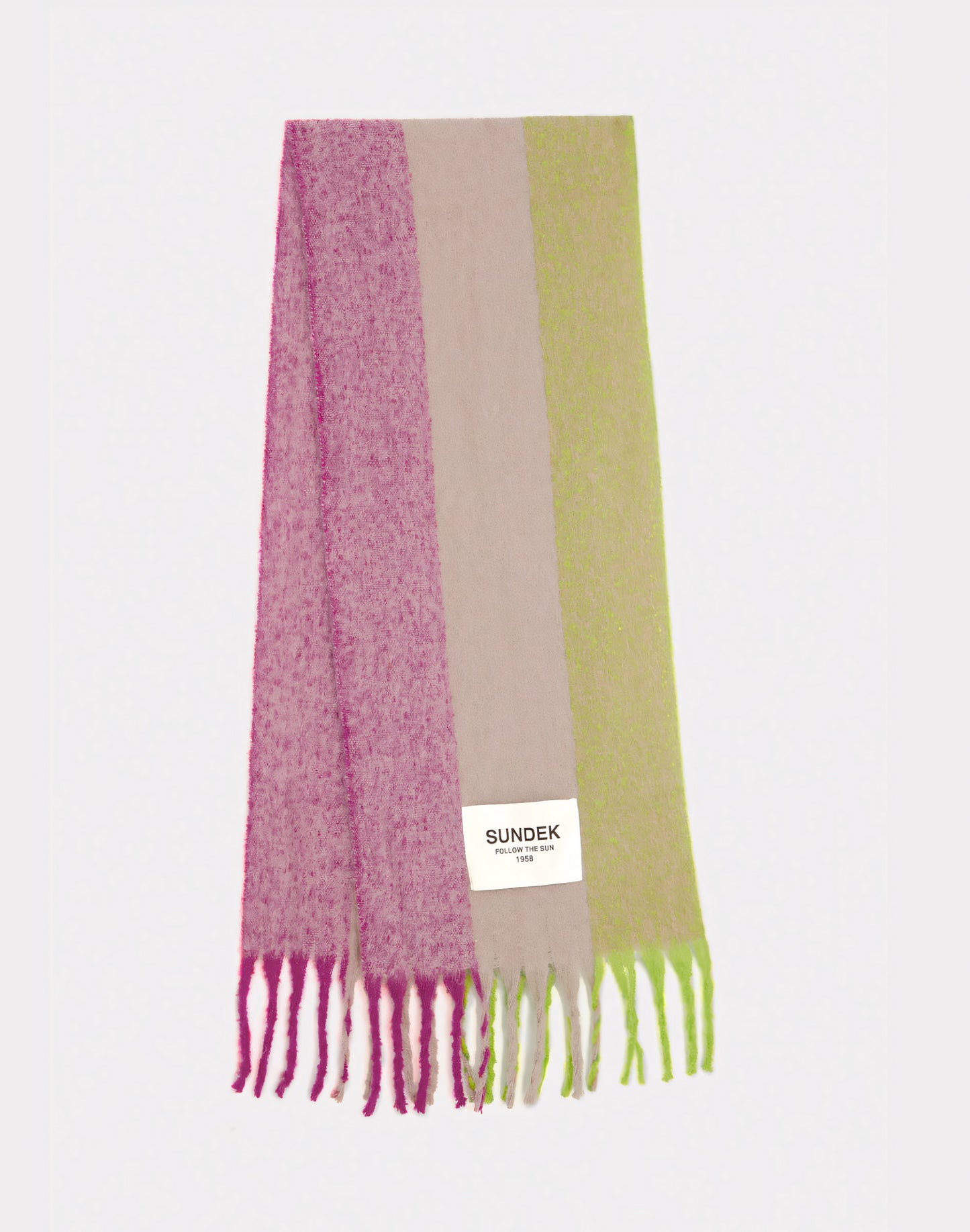 RAINBOW STRIPED SCARF