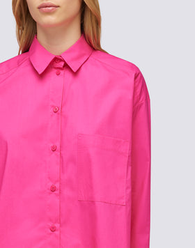 OVERSIZED POPLIN SHIRT