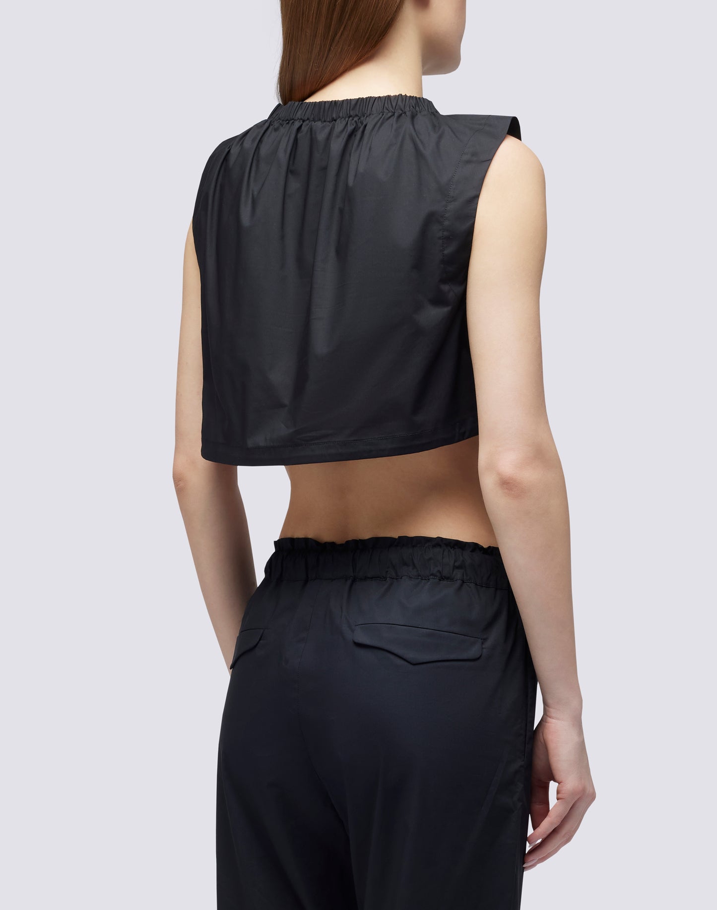 TOP CROP CON COULISSE