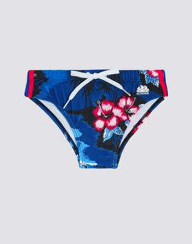 SLIP MARE MINI DIWALTER STAMPA FLOWER