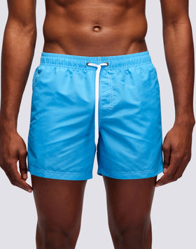 SHORT SWIM SHORTS WITH AN ELASTICATED WAISTBAND ICONIC TAFFETA ITALIAN FLAG