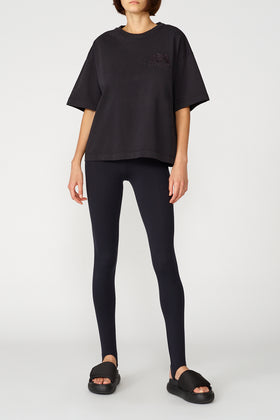 T-SHIRT DONNA IN TINTO CAPO