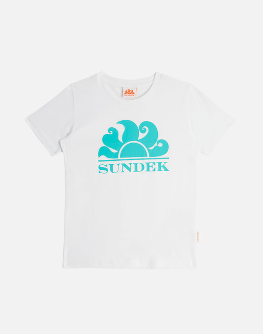 MINI NEW SIMEON LOGO T-SHIRT GIROCOLLO