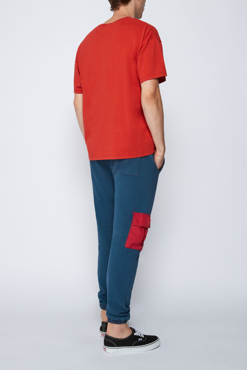 CREW-NECK T-SHIRT WITH POCKET