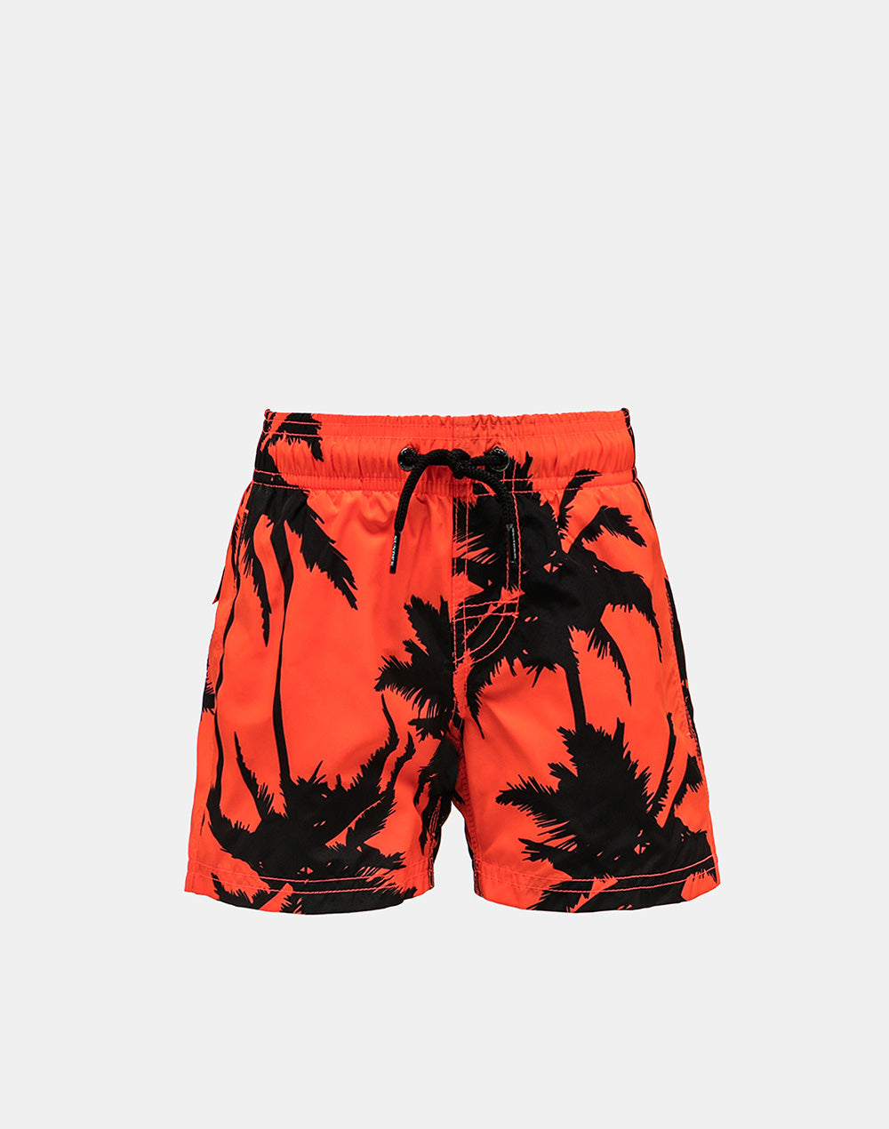 SHORT SWIM SHORTS WITH AN ELASTICATED WAISTBAND