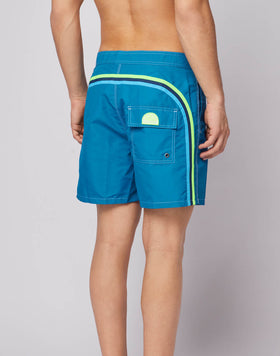 FIXED WAIST MID-LENGTH SWIM SHORTS