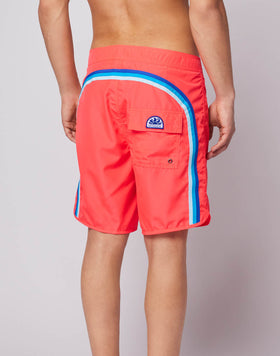 POLY LIGHT FIXED WAIST LONG SWIMSHORTS