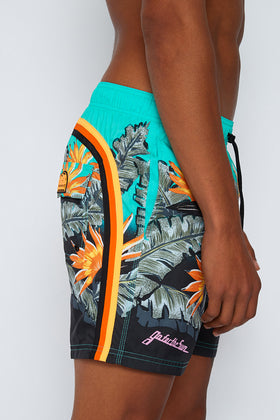 PRINTED BOARDSHORT-PARADISE JUNGLE PRINT