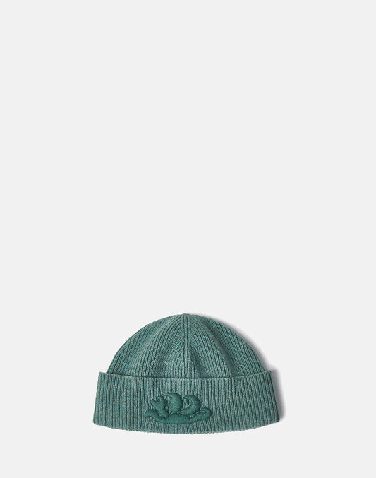 RIBBED WOOL BLEND HAT