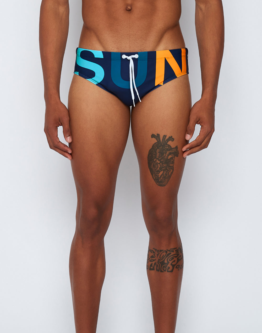 SLIP DE BAIN AVEC LOGO