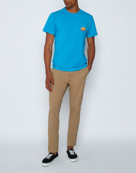 NEW HERBERT CREW NECK T-SHIRT WITH  MAXI-LOGO