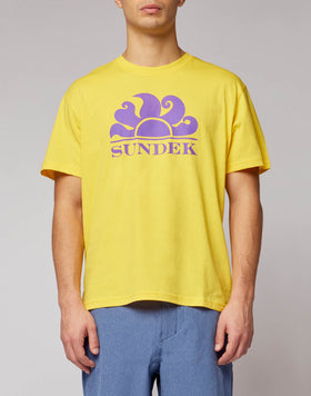 NEW SIMEON CREW NECK T-SHIRT WITH LOGO