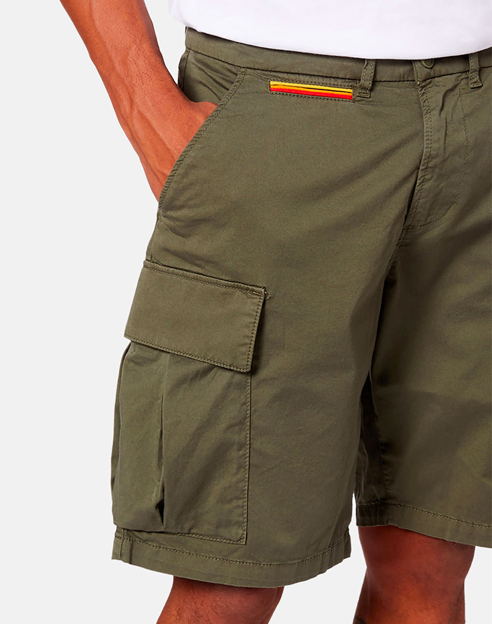 SHORTS CARGO IN COTONE STRETCH