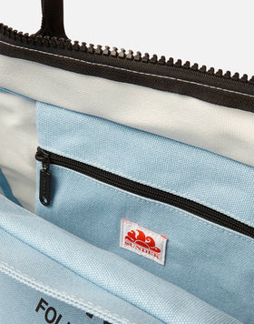 CABAS EN TOILE DE COTON STONEWASHED