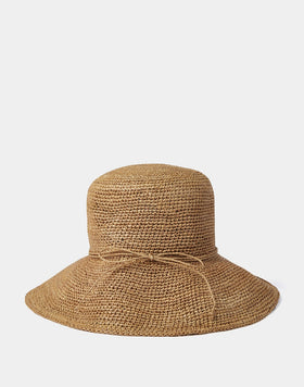 SOMBRERO DE RAFIA DE ALA ANCHA