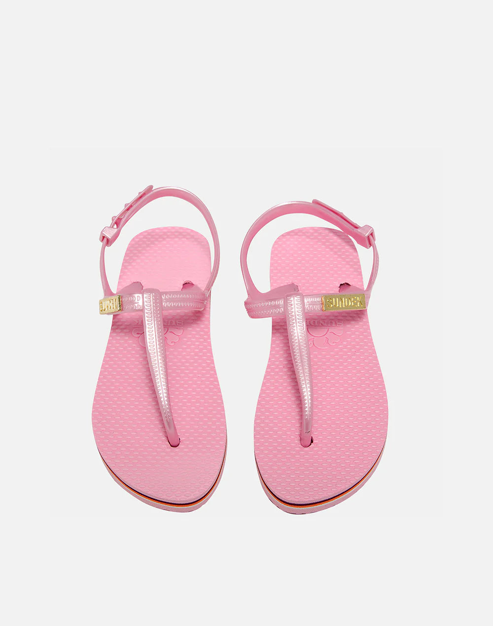 TOE-POST SANDALS WITH ANKLE STRAPS