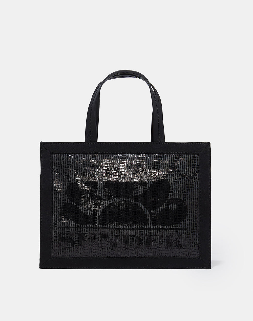 MEDIUM SEQUINNED TOTE BAG