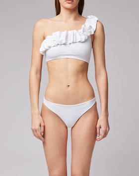 TOP MONOSPALLA CON ROUCHE